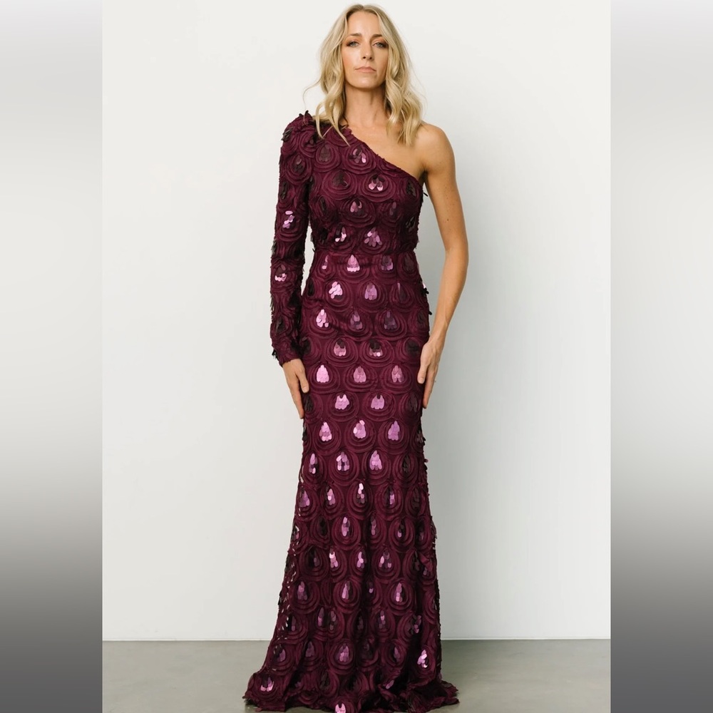 Baltic Born Porscha One Shoulder Gown